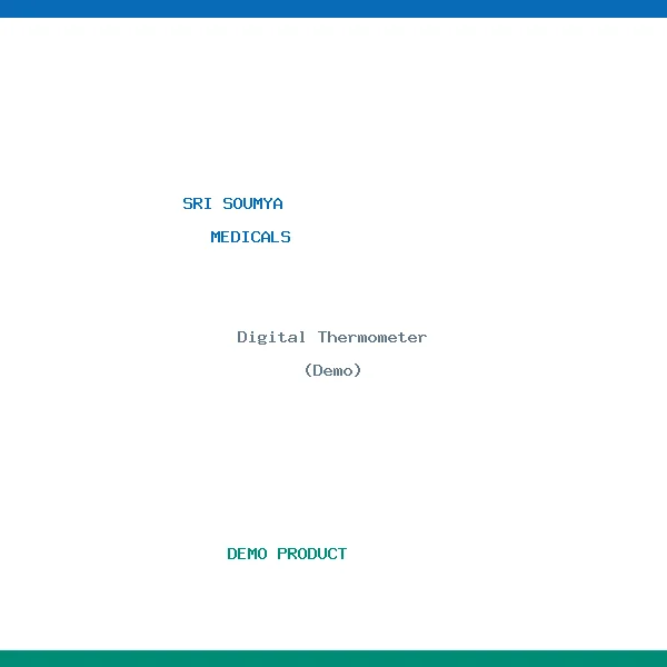 Digital Thermometer (Demo)